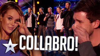 COLLABROs incredible FIRST performance  Audition  BGT Series 8 [upl. by Whit368]