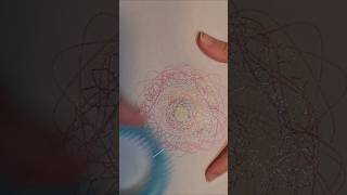 Multi complementing ASMR spirograph gears with demi sacred symetry asmr art spirograph [upl. by Llerruj]