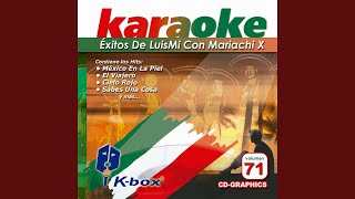 Cielo Rojo Karaoke Version [upl. by Rey]