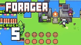 Ep 5  Starting a farm Forager  full release gameplay [upl. by Ytomit]