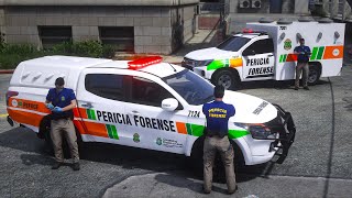 TRABALHANDO COMO PERITO DA POLÍCIA FORENSE DO CEARÁ  GTA 5 POLICIAL [upl. by Abroms602]