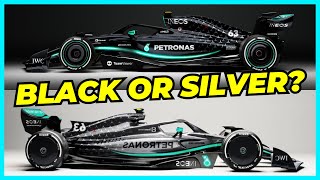 BLACK PANTHER OR SILVER ARROWS WHAT WILL THE MERCEDES W15 BE LIKE FORMULA 1 [upl. by So487]