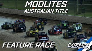 Modlites  Australian Title  Gympie  2nd Apr 2023  ClayPerView Highlights [upl. by Rumilly]