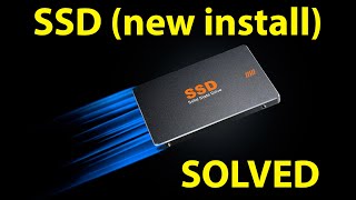 You must initialize a disk before Logical Disk Manager can access it SSD new install Windows 10 [upl. by Carmena]