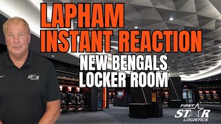 Dave Lapham  Instant Reaction To State of the Art Cincinnati Bengals Locker Room [upl. by Battista944]