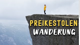 PREIKESTOLEN Norwegen • Lohnt sich die Wanderung  VLOG 596 [upl. by Rodman971]