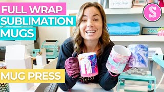 How to Do a Full Sublimation Mug with Sublimation Mug Press [upl. by Rugen973]