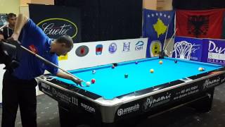 Best of Eklent KAÇI quotAlbanian Billiard Federationquot [upl. by Asp327]