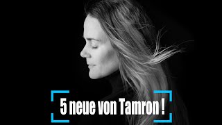 5 neue Tamron Objektive und Sigma attackiert  wiesnernews [upl. by Akemyt]