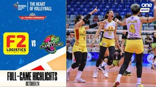 F2 Logistics vs NXLED highlights  2023 PVL AllFilipino Conference  Oct 24 2023 [upl. by Enitram42]