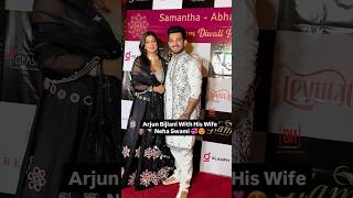 Arjun Bijlani With His Wife Neha Swami Grace The SamantaAbhay Sahil Diwali Partyarjunbijlani [upl. by Eyllek]