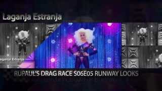 Rupauls Drag Race Season 6 Episode 5 Runway Looks [upl. by Fantasia]