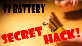 9V battery hack AAAs are inside [upl. by Depoliti]