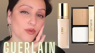 NEW GUERLAIN PARURE GOLD FOUNDATION AND POWDER  Matte Complexion for all skin types [upl. by Whallon524]