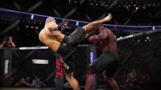 Glover Teixeira vs Rampage Jackson  EA SPORTS™ UFC® 2 [upl. by Mildrid]