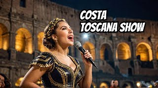 Costa Toscana Cruise entertainment in the Colloseo December 2023 [upl. by Asit465]