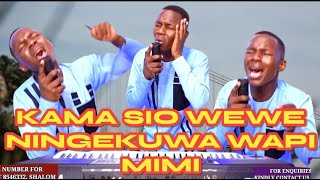 KAMA SIO WEWE HAKUNA WA KUFANANA YESU MOYO WANGU SIKU ZOTE MWIMBIYE BWANA By Minister Danybless [upl. by Adnaval]