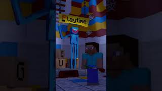 Minecraft Steve X Poppy Playtime  Like and Subscribe For Motivating Me More minecraft [upl. by Olraced]