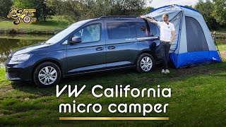 Is the cheapest Volkswagen California any good New VW Caddy Micro Camper full review [upl. by Ydnal]