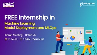 Machine Learning Model Deployment and MLOps Internship  Batch 25  360DigiTMG [upl. by Enitsirhk]