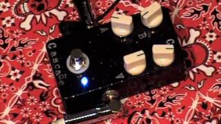 Cold Craft Effects CASCADE dual gain overdrive guitar fx pedal demo [upl. by Eimyaj]