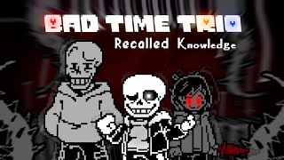 Undertale Bad Time Trio Recalled Knowledge  Phase 1 Animation [upl. by Yuk]