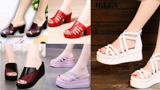 Top Different Footwear Design Ladies  Best Shoes Collection  Fashion ideas [upl. by Lytton950]