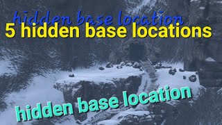 conan exiles 5 hidden base locations [upl. by Albert]