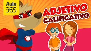 ¿Qué son los Adjetivos Calificativos  Videos Educativos Aula365 [upl. by Nea]