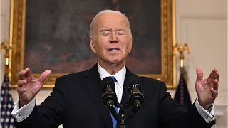 ‘Squinting and bumbling’ Joe Biden roasted online over press conference [upl. by Wengert]