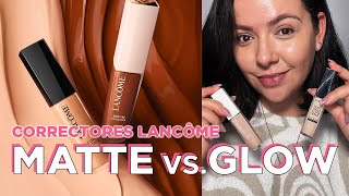 Comparación de los correctores Teint Idôle Ultra Wear de Lancôme All Over vs Care amp Glow [upl. by Alakam346]