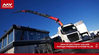 MV Commercial Volvo FH with Palfinger Flyjib [upl. by Sackman622]