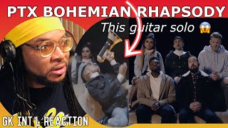 Pentatonix  Bohemian Rhapsody Official Video GK INTL REACTION [upl. by Mackenie]