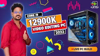 CORE i9 POWERFUL EDITING PC BUILD 🔥  CORE i9 VIDEO MIXING PC BUILD  i9 PC  PLAY EDIT SOLUTION [upl. by Ortrud]