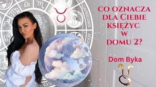 Księżyc w Domu 2  Astrologiczny Dom Byka znakizodiaku byk horoskop astrologia [upl. by Averir]