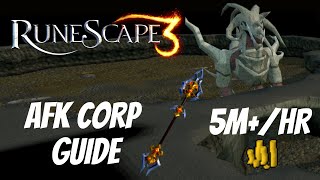 AFK Corporeal Beast Guide 5Mhr  RuneScape 3 [upl. by Heeley3]