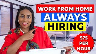 Top 15 Companies Always Hiring Work From Home Jobs Worldwide With Great Pay [upl. by Tarrant]