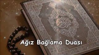 Ağız Bağlama Duası [upl. by Mellman743]