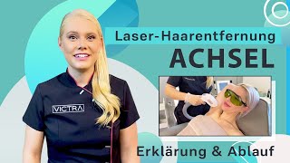 LaserHaarentfernung Achsel Victrastudio [upl. by Tedman]