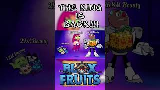 The king is back bloxfruits roblox gamerrobot [upl. by Kcirederf]