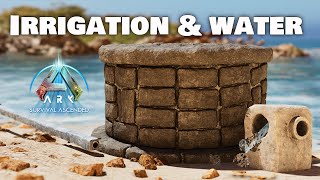 How to run WATER and IRRIGATION in Ark Survival Ascended [upl. by Ahsenre]