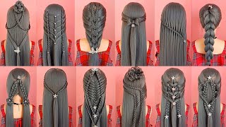 Best Hairstyles For Girls 2021  Braided Hairstyles For Long Hair  New Hairstyle Design Simple [upl. by Grew566]