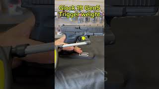 Glock 19 Gen5 MOS Trigger Pull Weight glock  glock19 glock19gen5 glock19gen5mos [upl. by Evot249]