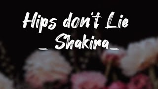 hips dont lie Shakira lyrics [upl. by Atinreb334]