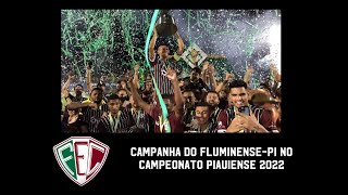 Campanha do FluminensePI no Campeonato Piauiense 2022 [upl. by Hebner346]