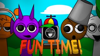 “Fun Time”  Incredibox Sprunki Mix [upl. by Hjerpe811]