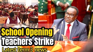 BREAKING NEWS SCHOOL REOPENING date 2024 news term 3 Kiambu  Kakamega [upl. by Iaw196]