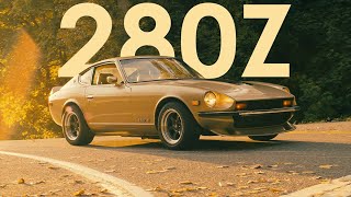 This Datsun 280z RIPS  4K Retro Cinematic Sports Car Commercial [upl. by Inohs]