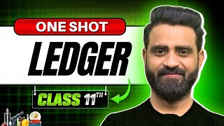 16  Ledger  Trial Balance  One Shot  Class 11  Best Explanation Ever 🔥 [upl. by Girhiny]