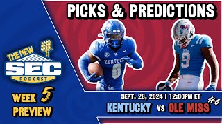 Ole Miss vs Kentucky Preview 🏈  Can Kentucky’s TOP Defense STOP Ole Miss 🤯 2024 PredictionsPicks [upl. by Iago]